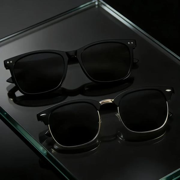Retro Y2K Stainless Steel Sunglasses