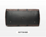 Vegan Leather Travel Duffle Bag