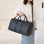 Vegan Leather Travel Duffle Bag
