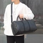 Vegan Leather Travel Duffle Bag
