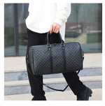 Vegan Leather Travel Duffle Bag