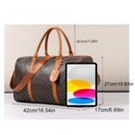 Mens Suit Travel Duffle