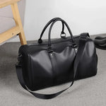 Retro PU Leather Gym Duffle