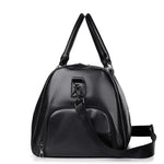 Retro PU Leather Gym Duffle