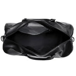 Retro PU Leather Gym Duffle