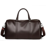 Retro PU Leather Gym Duffle