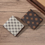 Vintage Floral Short Wallet