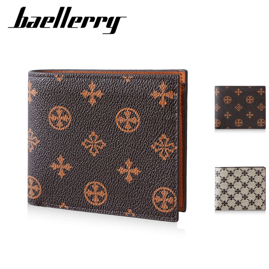 Vintage Floral Short Wallet