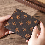 Vintage Floral Short Wallet