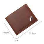 Minimalist Leather Foldable Wallet