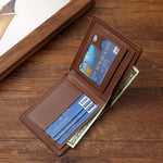 Minimalist Leather Foldable Wallet