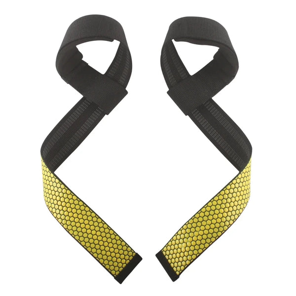 Non-Slip Silicone Weight Lifting Straps
