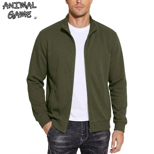Mens Zip Cardigan Jacket