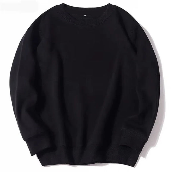 Solid Fleece Pullover Hoodie