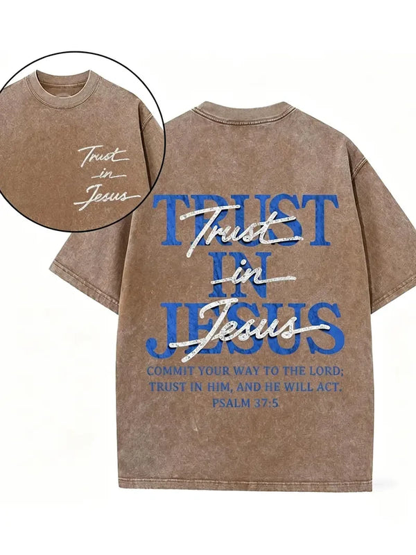 Christian Washed Oversized Tee